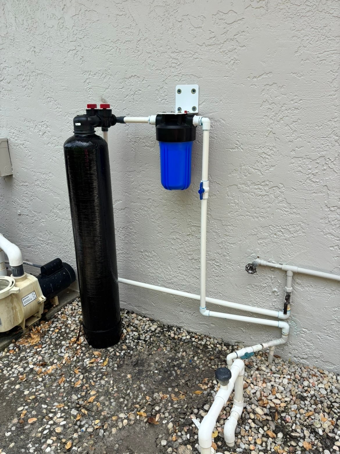Well pump system installation